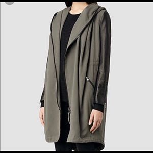 All Saints “Bryce” parka jacket/coat size 4
